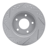 R1 Concepts 1992-2005 Buick Riviera Rear Right Drilled & Slotted Geoperformance Rotor by R1 Concepts 830-52010R