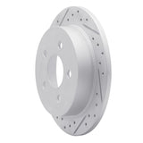 R1 Concepts 1997-2005 Buick Regal Rear Left Drilled & Slotted Geoperformance Rotor by R1 Concepts 830-52012L