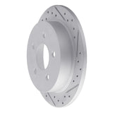 R1 Concepts 1997-2005 Buick Regal Rear Right Drilled & Slotted Geoperformance Rotor by R1 Concepts 830-52012R