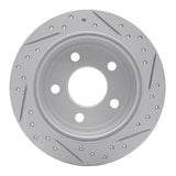 R1 Concepts 1997-2005 Buick Regal Rear Right Drilled & Slotted Geoperformance Rotor by R1 Concepts 830-52012R