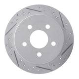 R1 Concepts 1997-2005 Buick Regal Rear Right Drilled & Slotted Geoperformance Rotor by R1 Concepts 830-52012R