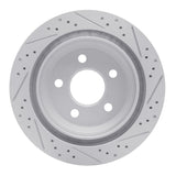 R1 Concepts 1998-2002 Chevrolet Camaro Rear Left Drilled & Slotted Geoperformance Rotor by R1 Concepts 830-52013L