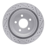R1 Concepts 1998-2002 Chevrolet Camaro Rear Right Drilled & Slotted Geoperformance Rotor by R1 Concepts 830-52013R