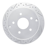 Dynamic Friction 2004-2004 Pontiac GTO Rear Left Drilled & Slotted Geoperformance Rotor by Dynamic Friction Company 830-52014L