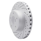 Dynamic Friction 2005-2006 Pontiac GTO Front Left Drilled & Slotted Geoperformance Rotor by Dynamic Friction Company 830-52016L