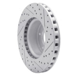 Dynamic Friction 2005-2006 Pontiac GTO Front Left Drilled & Slotted Geoperformance Rotor by Dynamic Friction Company 830-52016L