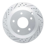 Dynamic Friction 2005-2006 Pontiac GTO Rear Left Drilled & Slotted Geoperformance Rotor by Dynamic Friction Company 830-52017L