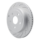 Dynamic Friction 2008-2009 Pontiac G8 Rear Left Geoperformance Rotor by Dynamic Friction Company 830-52020L