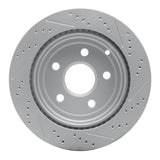 Dynamic Friction 2008-2009 Pontiac G8 Rear Left Geoperformance Rotor by Dynamic Friction Company 830-52020L