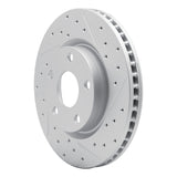 Dynamic Friction 2008-2009 Pontiac G8 Front Right Geoperformance Rotor by Dynamic Friction Company 830-52021R