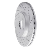 Dynamic Friction 2004-2012 Chevrolet Cobalt Front Right Drilled & Slotted Geoperformance Rotor by Dynamic Friction Company 830-53003R