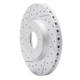 Dynamic Friction 2006-2010 Pontiac Solstice Front Left Drilled & Slotted Geoperformance Rotor by Dynamic Friction Company 830-53005L