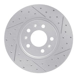 Dynamic Friction 2006-2010 Pontiac Solstice Front Right Drilled & Slotted Geoperformance Rotor by Dynamic Friction Company 830-53005R