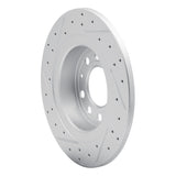 Dynamic Friction 2006-2010 Pontiac Solstice Rear Right Drilled & Slotted Geoperformance Rotor by Dynamic Friction Company 830-53006R