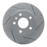 Dynamic Friction 2002-2008 Chevrolet Astra (Mexico) Rear Right Drilled & Slotted Geoperformance Rotor by Dynamic Friction Company 830-53007R