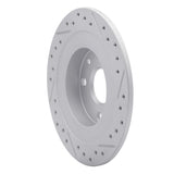 R1 Concepts 1990-2003 Ford Escort Rear Left Drilled & Slotted Geoperformance Rotor by R1 Concepts 830-54003L