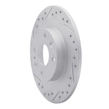 R1 Concepts 1990-2003 Ford Escort Rear Right Drilled & Slotted Geoperformance Rotor by R1 Concepts 830-54003R