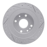 R1 Concepts 1990-2003 Ford Escort Rear Right Drilled & Slotted Geoperformance Rotor by R1 Concepts 830-54003R