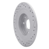 R1 Concepts 1990-2003 Ford Escort Rear Right Drilled & Slotted Geoperformance Rotor by R1 Concepts 830-54003R