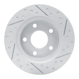R1 Concepts 1993-2005 Ford Taurus Excl Sho Rear Left Drilled & Slotted Geoperformance Rotor by R1 Concepts 830-54032L