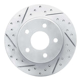 R1 Concepts 1993-2005 Ford Taurus Excl Sho Rear Left Drilled & Slotted Geoperformance Rotor by R1 Concepts 830-54032L