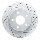 R1 Concepts 1993-2005 Ford Taurus Sho Rear Right Drilled & Slotted Geoperformance Rotor by R1 Concepts 830-54032R