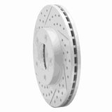 R1 Concepts 1994-2004 Ford Mustang Front Left Drilled & Slotted Geoperformance Rotor by R1 Concepts 830-54033L