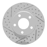 R1 Concepts 1994-2004 Ford Mustang Front Left Drilled & Slotted Geoperformance Rotor by R1 Concepts 830-54033L