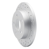 R1 Concepts 1994-2004 Ford Mustang Rear Left Drilled & Slotted Geoperformance Rotor by R1 Concepts 830-54034L