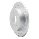 R1 Concepts 1994-2004 Ford Mustang Rear Right Drilled & Slotted Geoperformance Rotor by R1 Concepts 830-54034R