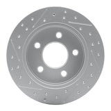 R1 Concepts 1994-2004 Ford Mustang Rear Right Drilled & Slotted Geoperformance Rotor by R1 Concepts 830-54034R
