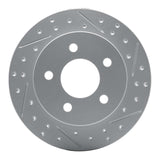R1 Concepts 1994-2004 Ford Mustang Rear Right Drilled & Slotted Geoperformance Rotor by R1 Concepts 830-54034R