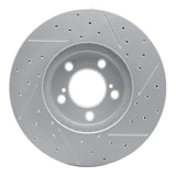 R1 Concepts 1993-2007 Ford Thunderbird Front Left Drilled & Slotted Geoperformance Rotor by R1 Concepts 830-54038L