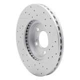 R1 Concepts 1993-2007 Ford Thunderbird Front Left Drilled & Slotted Geoperformance Rotor by R1 Concepts 830-54038L
