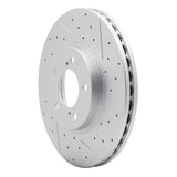 R1 Concepts 1993-2007 Ford Taurus Excl Sho Front Right Drilled & Slotted Geoperformance Rotor by R1 Concepts 830-54038R