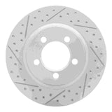 R1 Concepts 1967-1967 Ford Galaxie 500 Front Left Drilled & Slotted Geoperformance Rotor by R1 Concepts 830-54042L