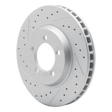 R1 Concepts 1965-1966 Ford Galaxie Front Left Drilled & Slotted Geoperformance Rotor by R1 Concepts 830-54043L