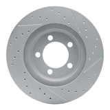 R1 Concepts 1965-1966 Ford Galaxie Front Left Drilled & Slotted Geoperformance Rotor by R1 Concepts 830-54043L