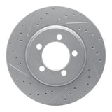 R1 Concepts 1965-1966 Ford Galaxie Front Left Drilled & Slotted Geoperformance Rotor by R1 Concepts 830-54043L