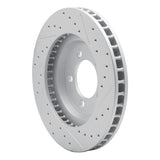 R1 Concepts 1965-1966 Ford Galaxie Front Left Drilled & Slotted Geoperformance Rotor by R1 Concepts 830-54043L