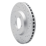 R1 Concepts 1965-1966 Ford Galaxie Front Right Drilled & Slotted Geoperformance Rotor by R1 Concepts 830-54043R