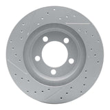 R1 Concepts 1965-1966 Ford Galaxie Front Right Drilled & Slotted Geoperformance Rotor by R1 Concepts 830-54043R