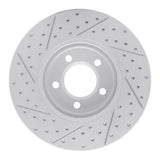 R1 Concepts 2000-2006 Ford Thunderbird Front Right Drilled & Slotted Geoperformance Rotor by R1 Concepts 830-54044R