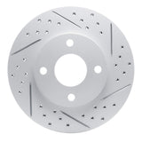 R1 Concepts 2000-2015 Ford Ecosport (Mexico) Front Right Drilled & Slotted Geoperformance Rotor by R1 Concepts 830-54045R