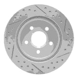 R1 Concepts 2000-2006 Ford Thunderbird Rear Left Drilled & Slotted Geoperformance Rotor by R1 Concepts 830-54046L