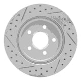 R1 Concepts 2000-2006 Ford Thunderbird Rear Right Drilled & Slotted Geoperformance Rotor by R1 Concepts 830-54046R