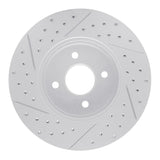 R1 Concepts 2002-2004 Ford Focus Front Right Drilled & Slotted Geoperformance Rotor by R1 Concepts 830-54050R