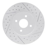 R1 Concepts 2002-2004 Ford Focus Front Right Drilled & Slotted Geoperformance Rotor by R1 Concepts 830-54050R