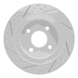 R1 Concepts 2002-2004 Ford Focus Rear Right Drilled & Slotted Geoperformance Rotor by R1 Concepts 830-54051R