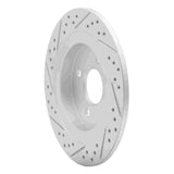 R1 Concepts 2002-2004 Ford Focus Rear Right Drilled & Slotted Geoperformance Rotor by R1 Concepts 830-54051R